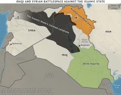 Islamic State territory; Source: Stratfor